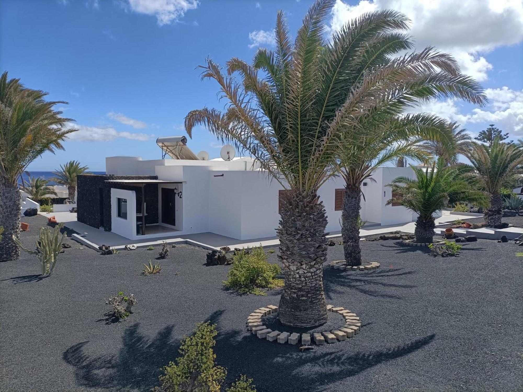 Villa Blanca Nudist Place Charco del Palo Esterno foto