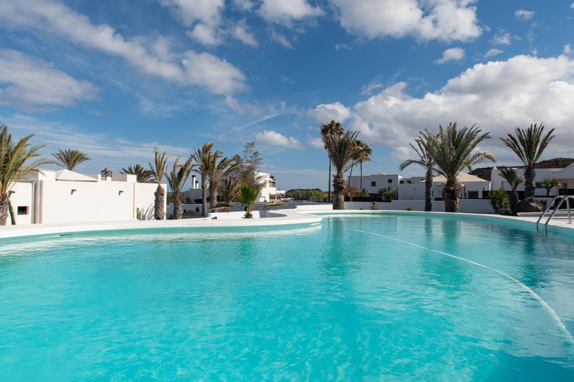 Villa Blanca Nudist Place Charco del Palo Esterno foto