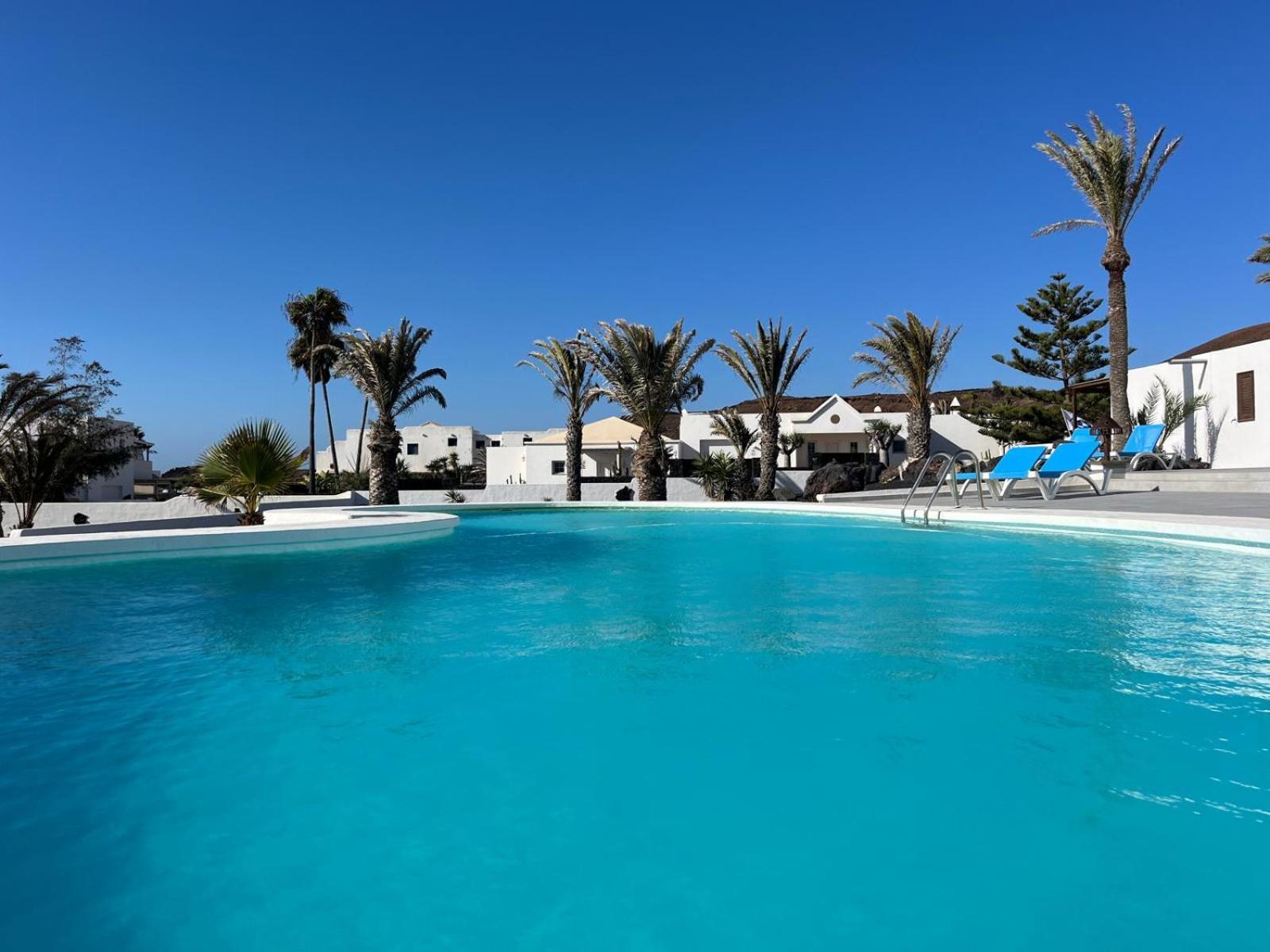 Villa Blanca Nudist Place Charco del Palo Esterno foto