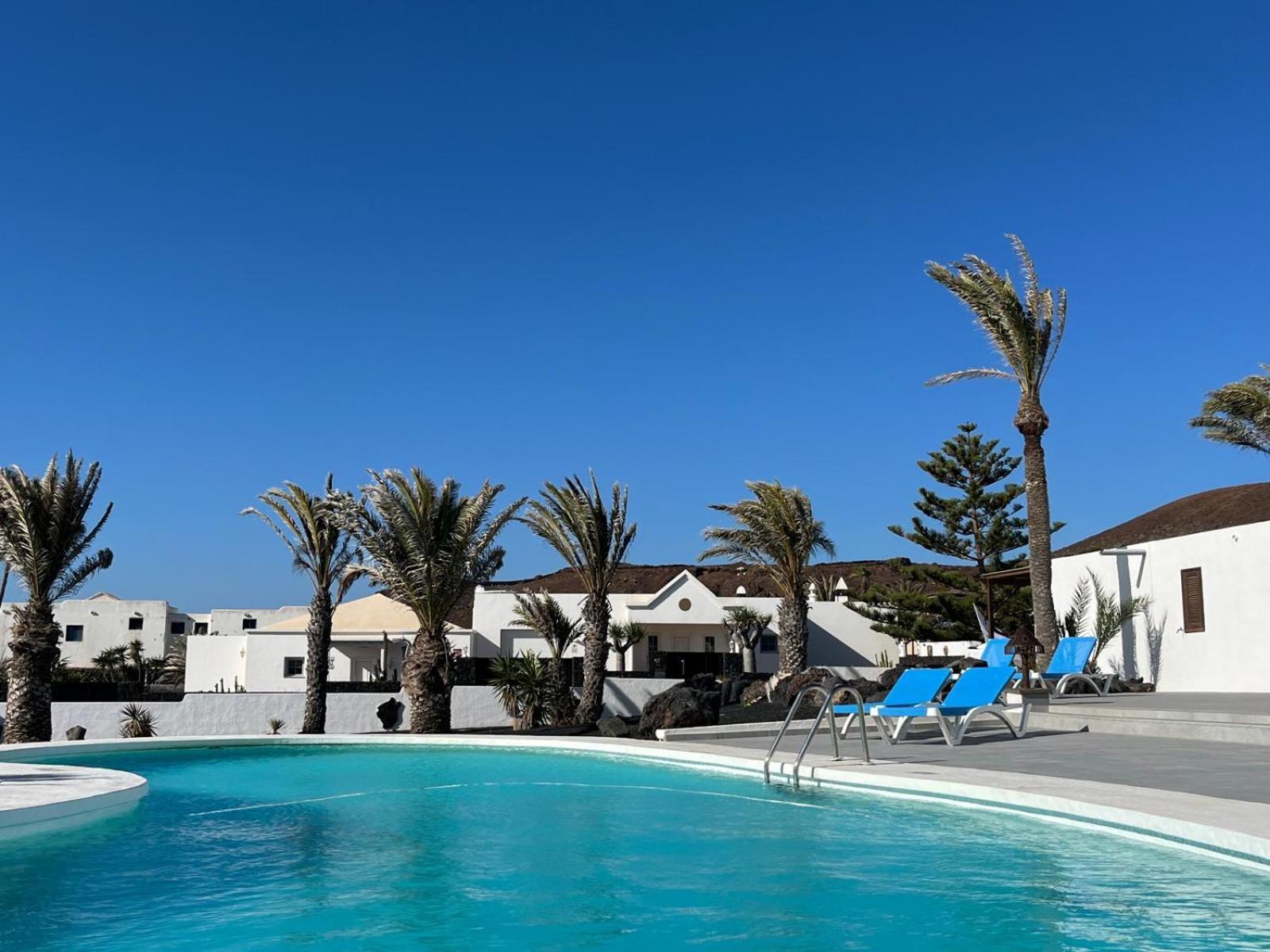 Villa Blanca Nudist Place Charco del Palo Esterno foto